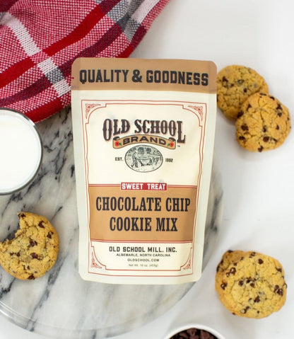 Chocolate Chip Cookie Mix | Old School Brand by Rust & Cinder
