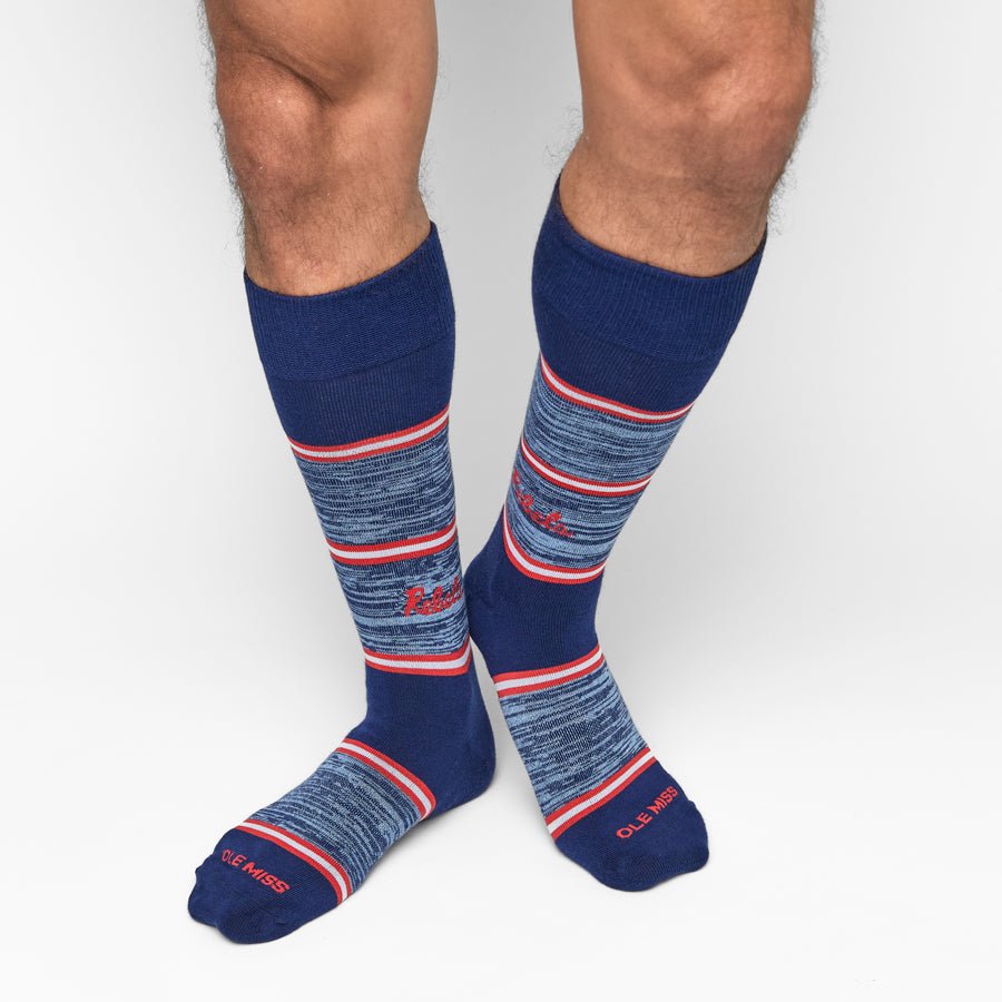 Ole Miss Lafayette 4-PackLicensed College SocksTorqelo.com