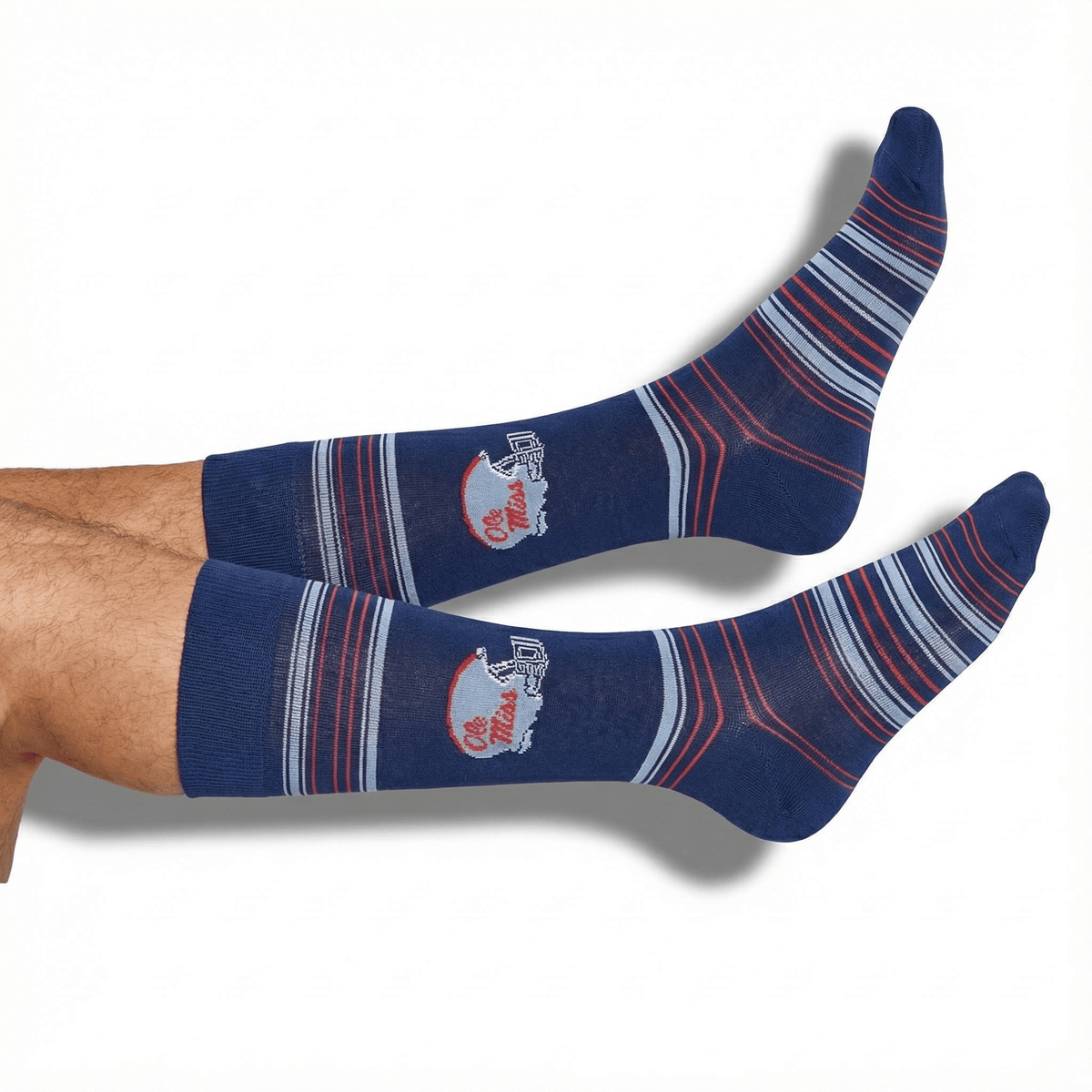 Ole Miss Lafayette 4-PackLicensed College SocksTorqelo.com