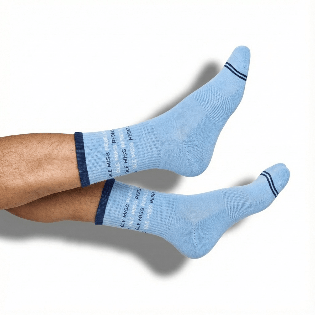 Ole Miss Square 4-PackLicensed College SocksTorqelo.com