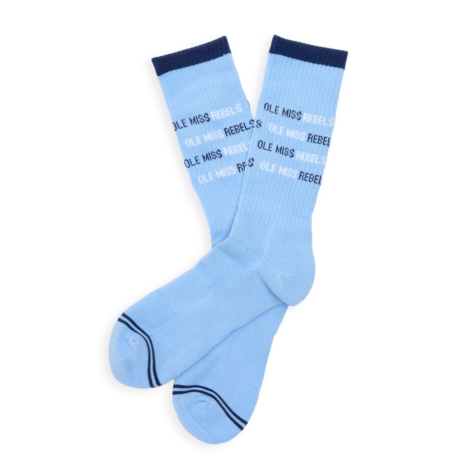 Ole Miss Square 4-PackLicensed College SocksTorqelo.com
