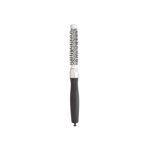 Olivia Garden Essential Blowout Soft Boar Bristles Silver Hair Brush Size 10 - Gentle Detangling & Styling for ProfessionalsHair AccessoriesTorqelo.com