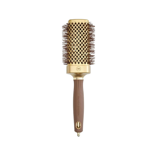 Olivia Garden Expert Blowout Straight Wavy Bristle Hair Brush - Professional Blowout Styling Tool for Efficient Hair Drying & StraighteningHair AccessoriesTorqelo.com