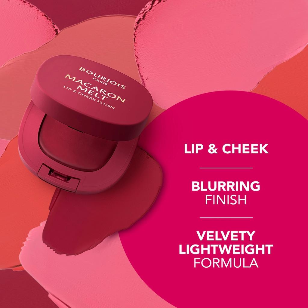 Bourjois Macaron Melt Lips & Cheek Blush 02 Honey Nougat by Beauty Care Bag