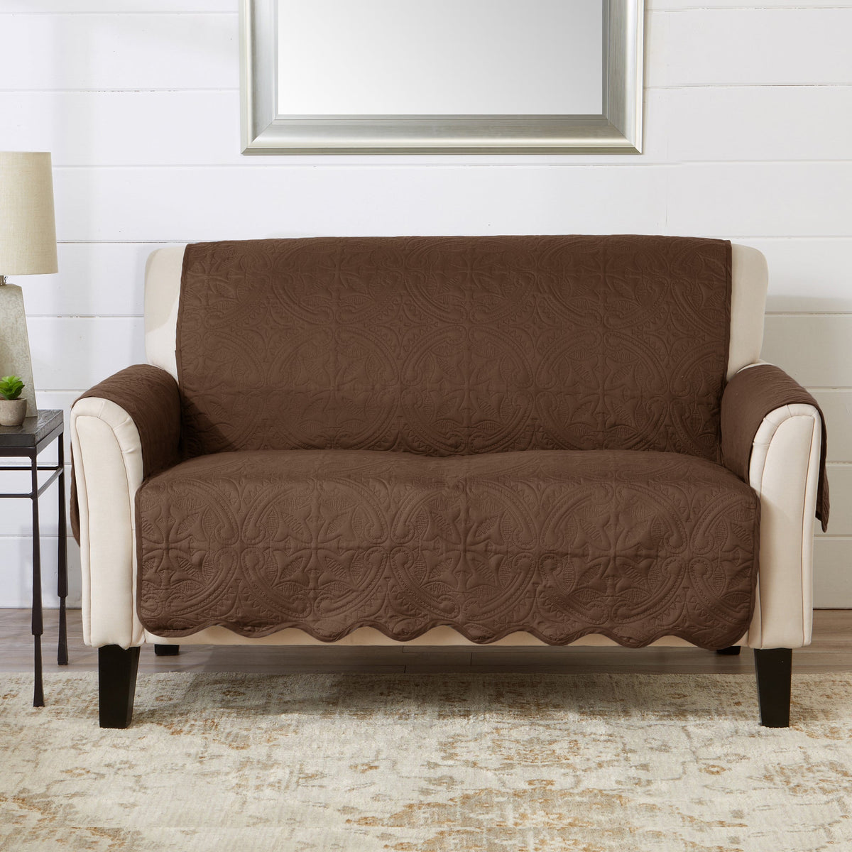 Medallion Solid Furniture Protector - Elenor Collection by Great Bay Home