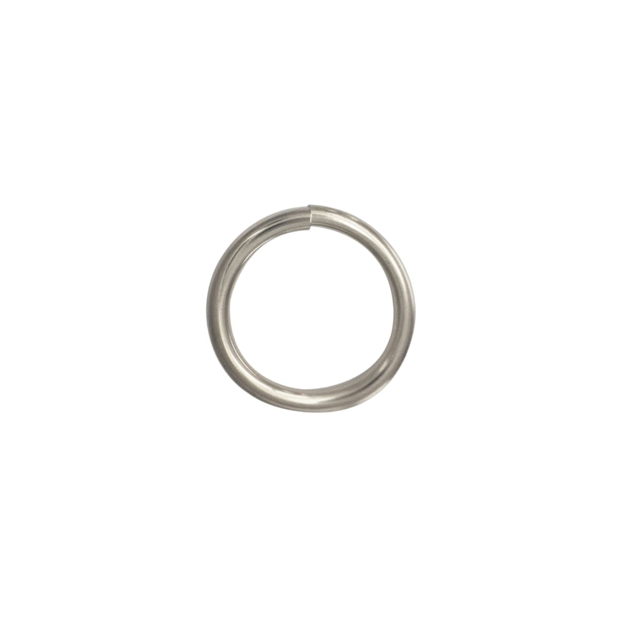 Sterling Silver Open Jump Rings 9mm 18 Gauge - Package of 5 Pieces by Continental Bead Suppliers