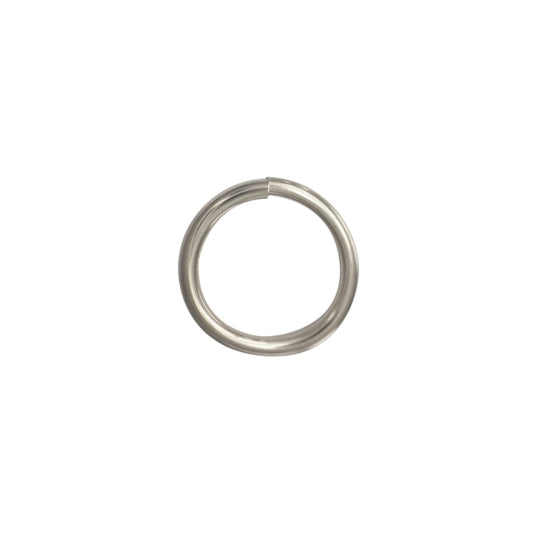 Sterling Silver Open Jump Rings 9mm 18 Gauge - Package of 5 Pieces by Continental Bead Suppliers