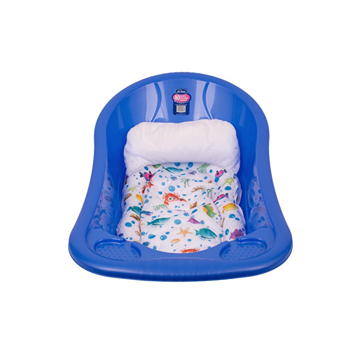 Sevi Bebe Baby Bath Support Cushion - Comfort & Safety for Newborns to 7 Months by Beauty Care Bag