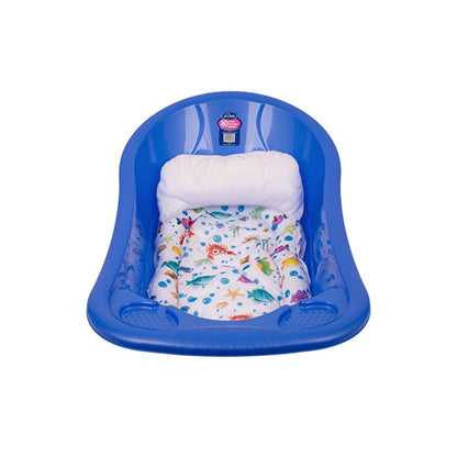 Sevi Bebe Baby Bath Support Cushion - Comfort & Safety for Newborns to 7 Months by Beauty Care Bag