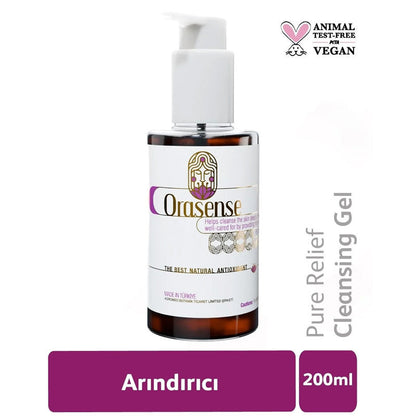 Orasense Pure Relief Cleansing Gel with Saffron Extract 200 ml by Beauty Care Bag