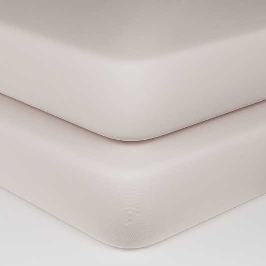 Sateen Baby Crib Sheets by Organic Cotton Mart