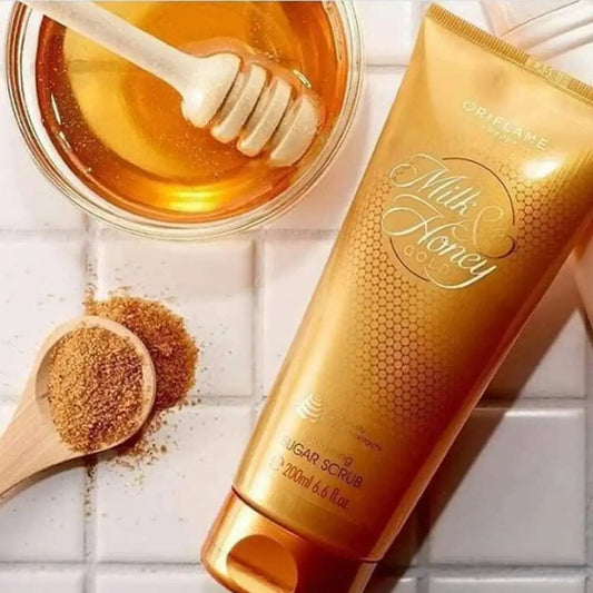 Milk and Honey Gold sugar scrub set – view 2