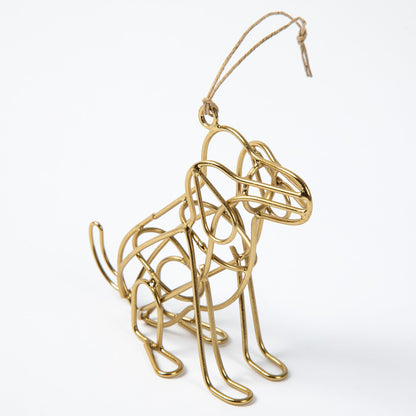 Origami Dog OrnamentAnimal-themed OrnamentTorqelo.com