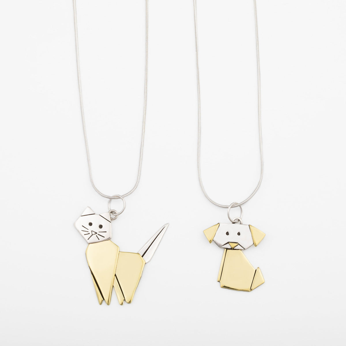 Origami Pet NecklaceNecklaces - FashionTorqelo.com