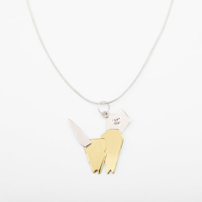 Origami Pet NecklaceNecklaces - FashionTorqelo.com