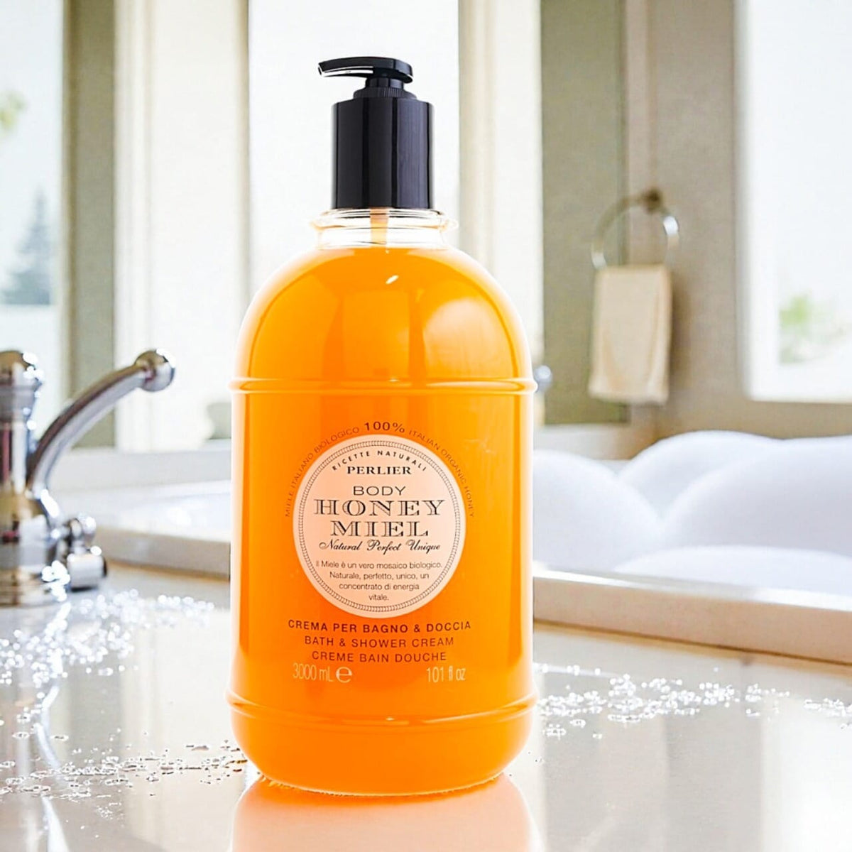 Original Honey Miel Jumbo-Size Bath & Shower CreamBODY CARE, BATH & SHOWER CREAMS, HONEY MIEL, 3 LITERTorqelo.com