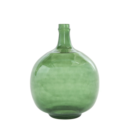 Vintage-Inspired Green Glass Bottle by Rust & Cinder