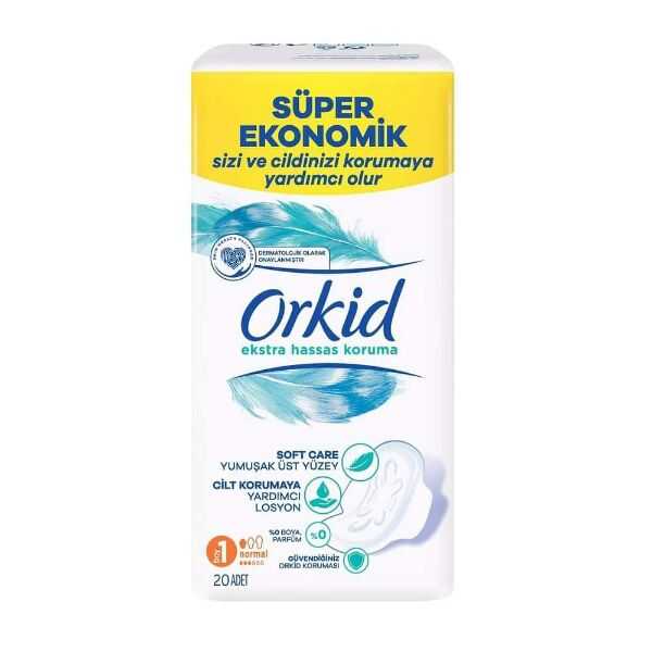 Orkid Extra Sensitive Protection Normal Pads 20 Count by Beauty Care Bag