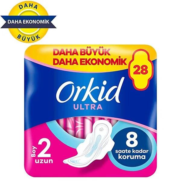 Orkid Ultra-Long Sanitary Pads for Women - Leakproof, Comfortable, 28 CountHygiene ProductsTorqelo.com