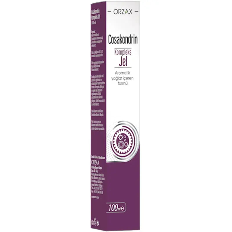 Orzax Cosakondrin Complex Massage Gel with Menthol 100ml by Beauty Care Bag