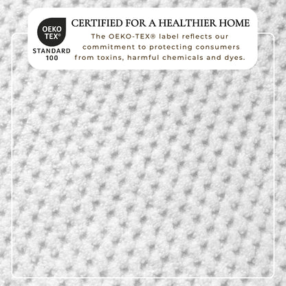 Great Bay Home Giuliana checkered jacquard cotton bath towel set, view 10