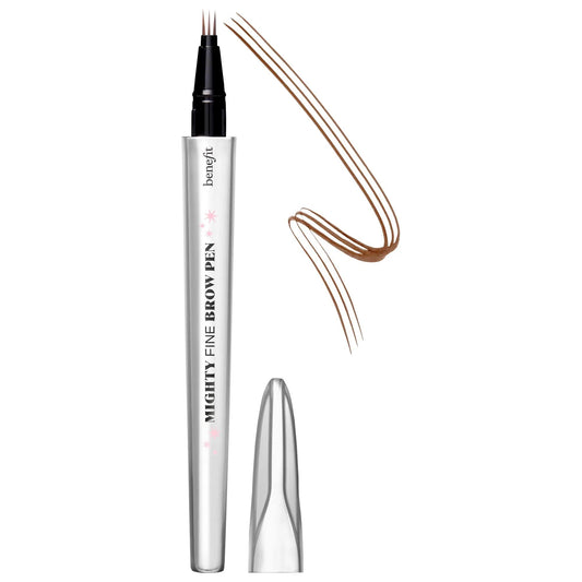 Mighty Fine Waterproof Brow Pen: Triple Tip for Natural-Looking, Defined Brows | 24-Hour Wear, Paraben & Gluten-Free by Beauty Care Bag