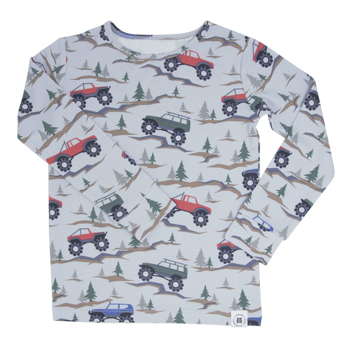 Over the River Big Kid Pajama by Sweet Bamboo