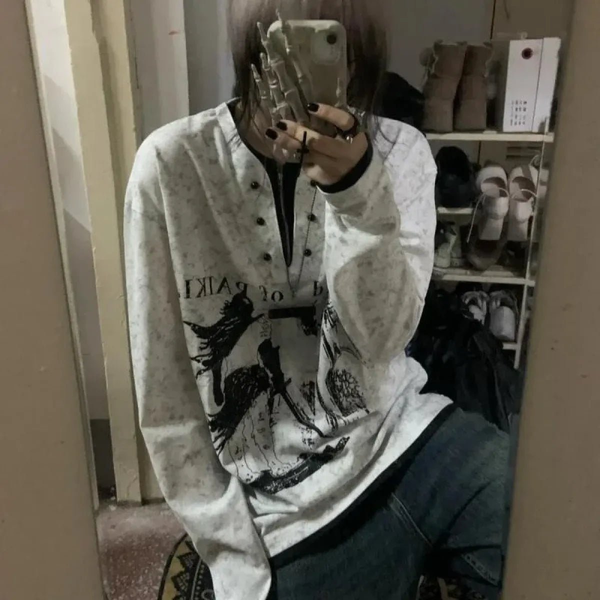 Oversized Gothic T-ShirtUnisex T-ShirtsTorqelo.com
