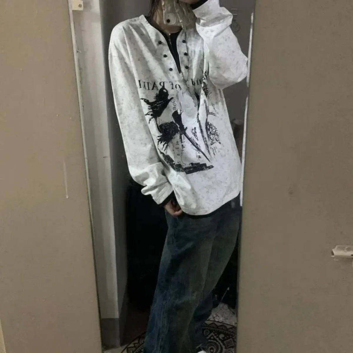 Oversized Gothic T-ShirtUnisex T-ShirtsTorqelo.com