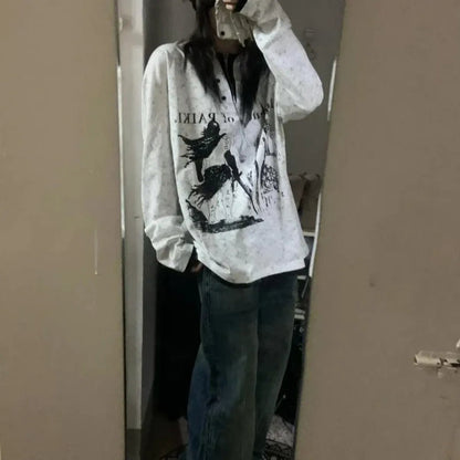 Oversized Gothic T-ShirtUnisex T-ShirtsTorqelo.com