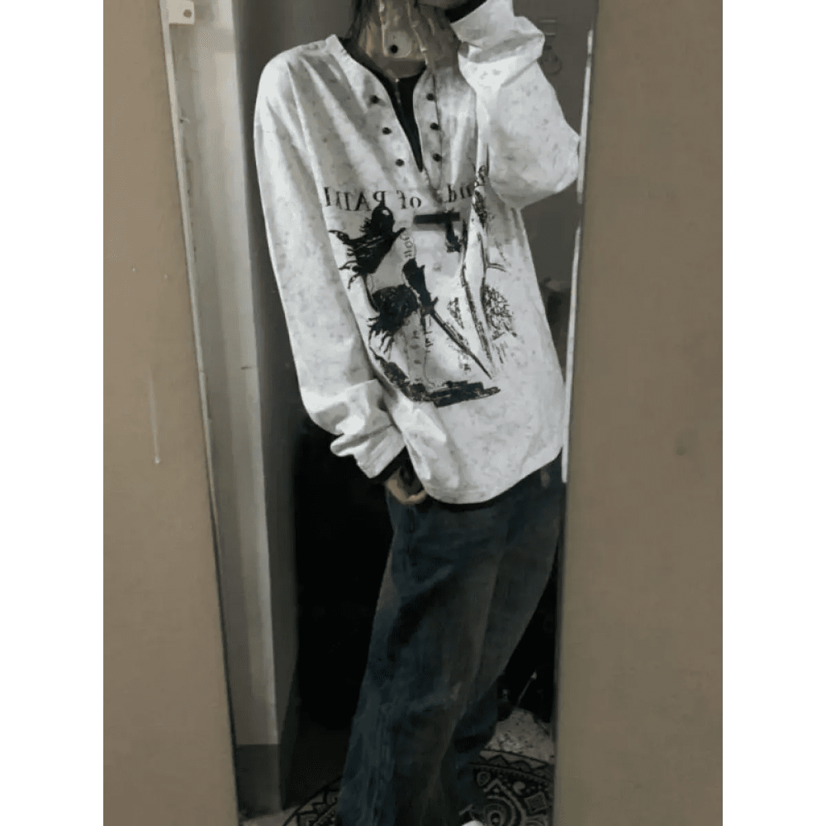 Oversized Gothic T-ShirtUnisex T-ShirtsTorqelo.com