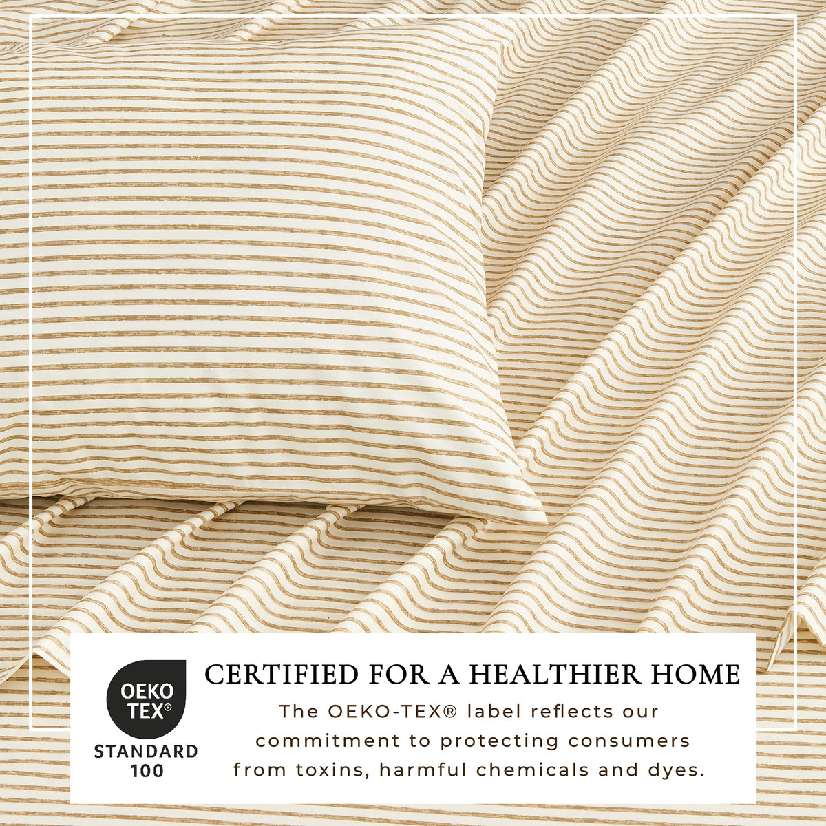 Striped Sheet Set - Evette Collection by Great Bay Home