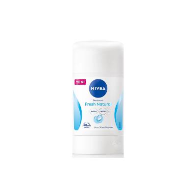 Nivea Fresh Natural Deodorant Stick for Women - Alcohol & Powder-Free, Ocean Extracts, Natural Odor Protection, 50ml by Beauty Care Bag