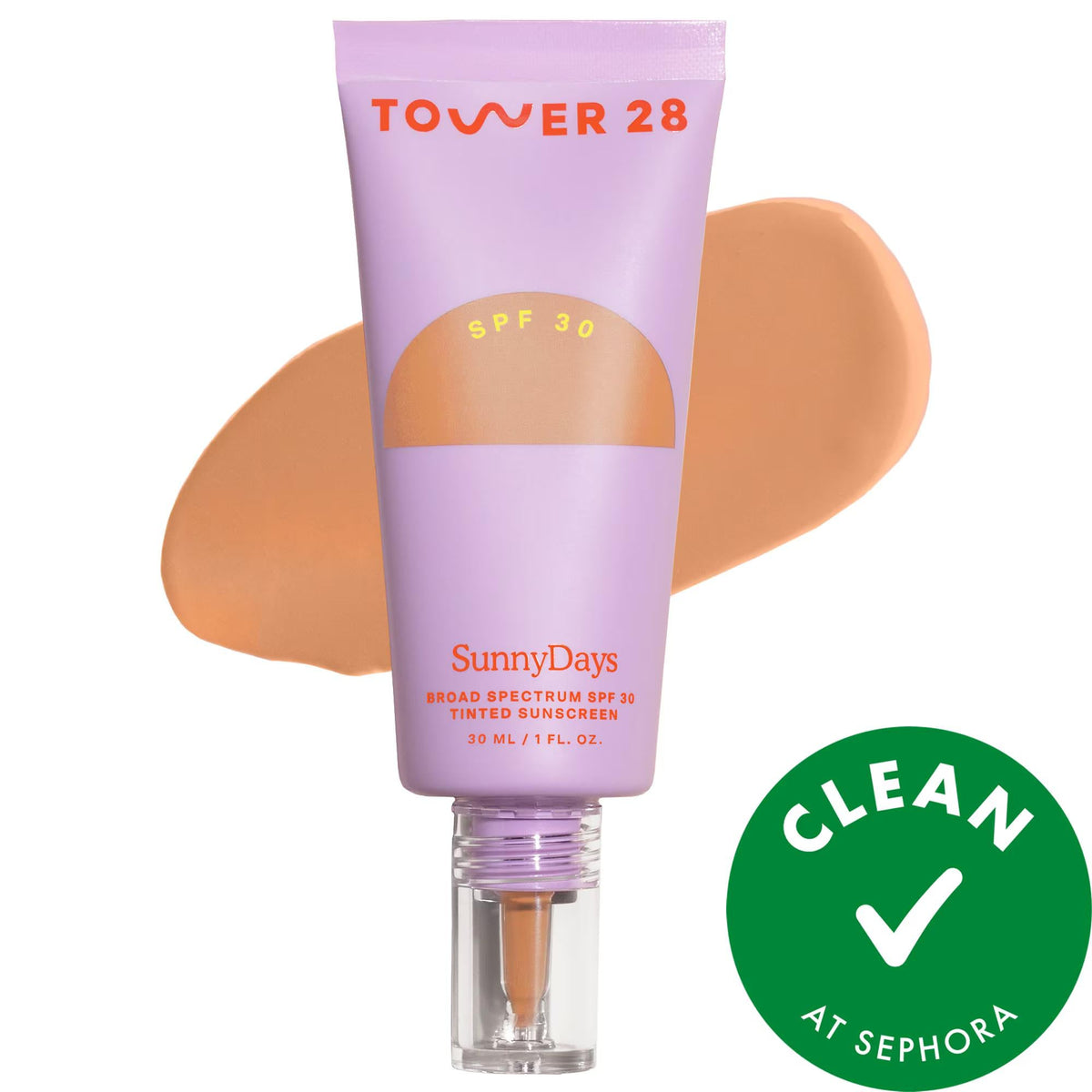 SunnyDays mineral tinted sunscreen foundation SPF 30