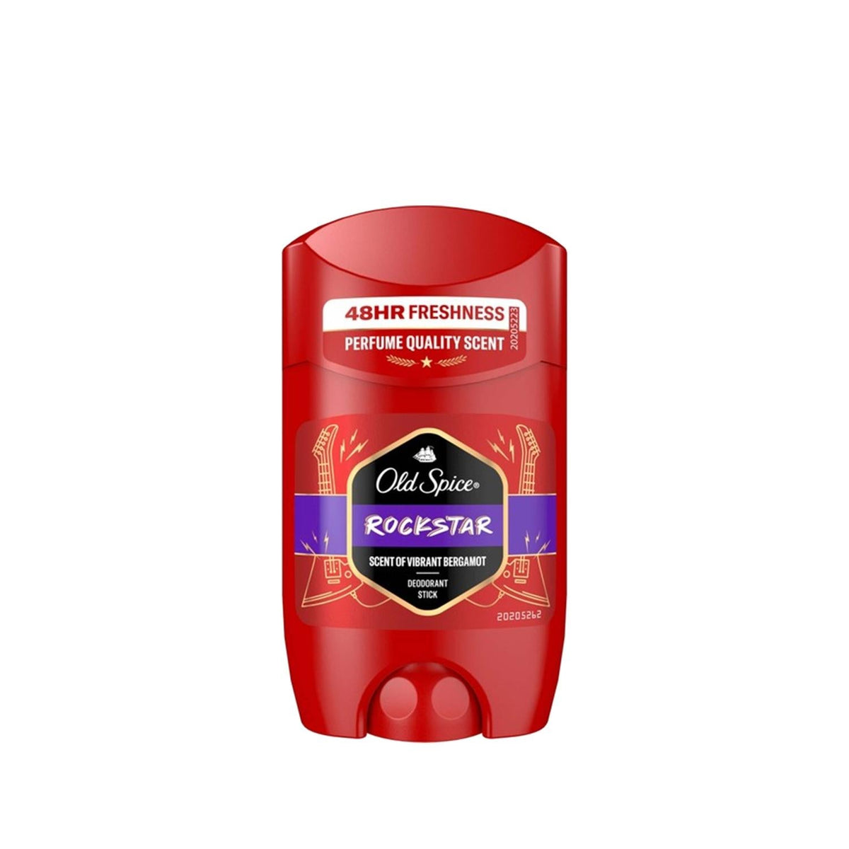 Old Spice Rockstar Antiperspirant Deodorant Stick for Men - 50ml, Long Lasting Protection & Confidence by Beauty Care Bag