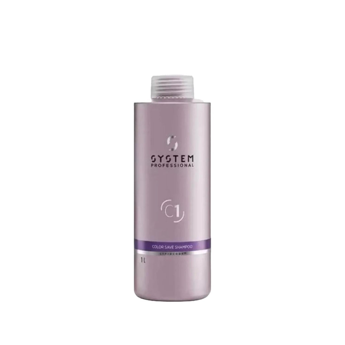 System Professional Color Save Shampoo for Color Protection 1000ml by Beauty Care Bag