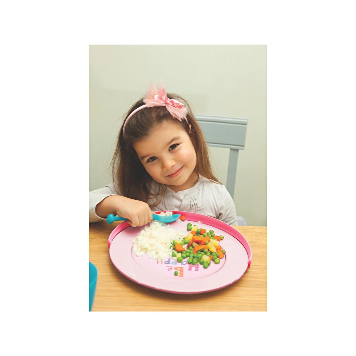Mycey Vacuum Suction Plate MC277160 - Anti-Spill Childrens Dining Solution by Beauty Care Bag