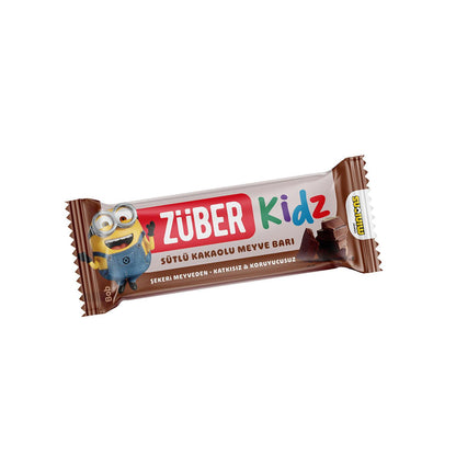 Zuber Kidz Cocoa & Milk Fruit Bar Healthy Snack 25g by Beauty Care Bag