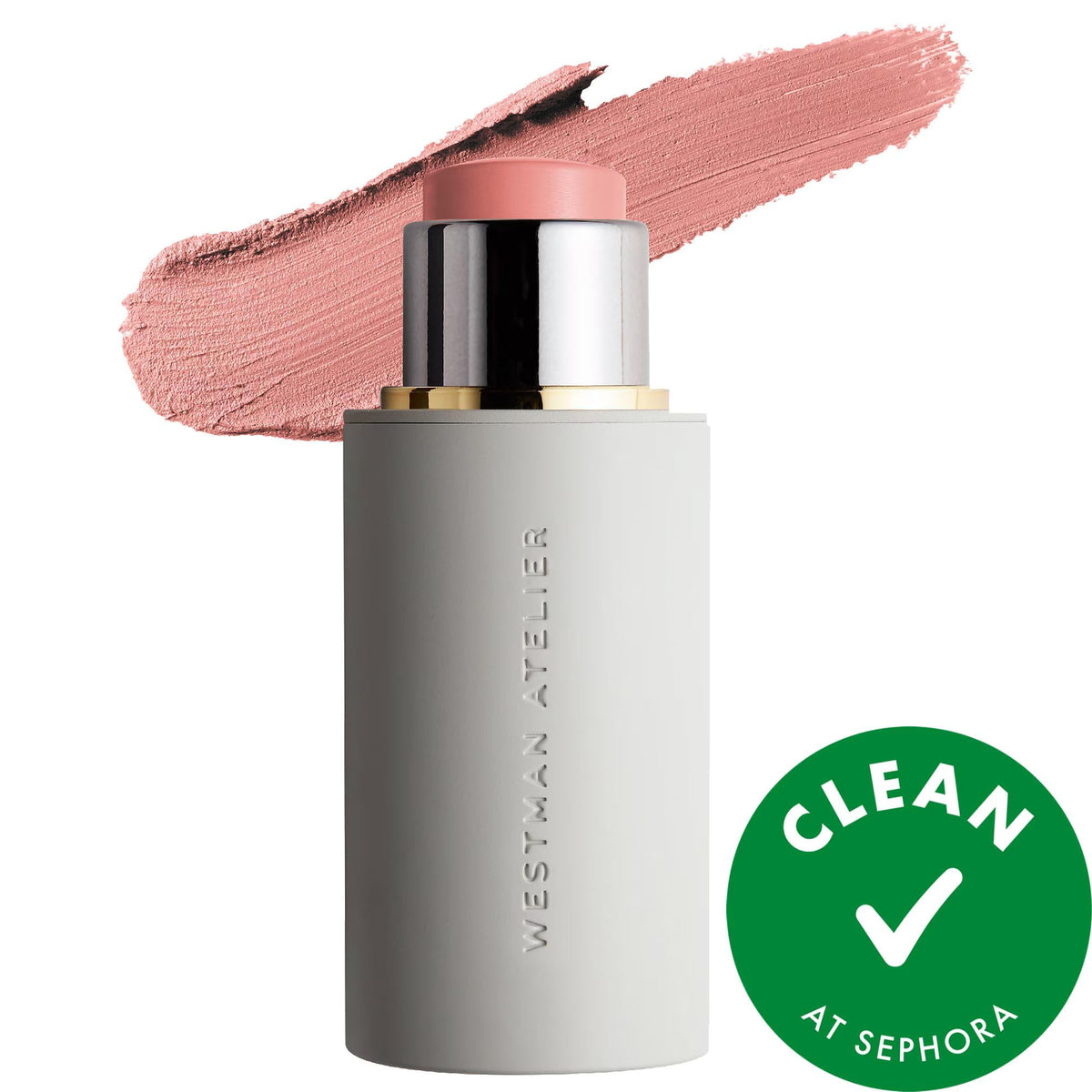 Baby Cheeks Hydrating Lip and Cheek Cream Blush Stick - Natural Makeup, Cruelty-Free, Vegan - Easy One-Swipe Application by Beauty Care Bag