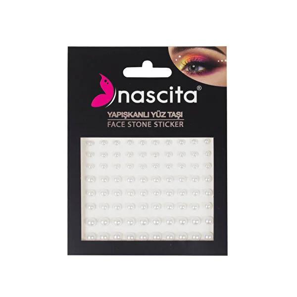 Nascita Face Jewels 05 - Adhesive-backed Temporary Body Art for Skin or Makeup by Beauty Care Bag