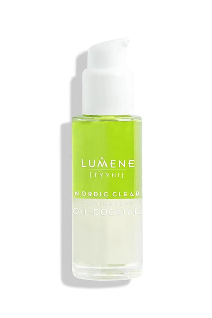 Lumene Calming Hemp Oil Skincare - Soothe Sensitive Skin, Reduce Redness & Improve Complexion by Beauty Care Bag