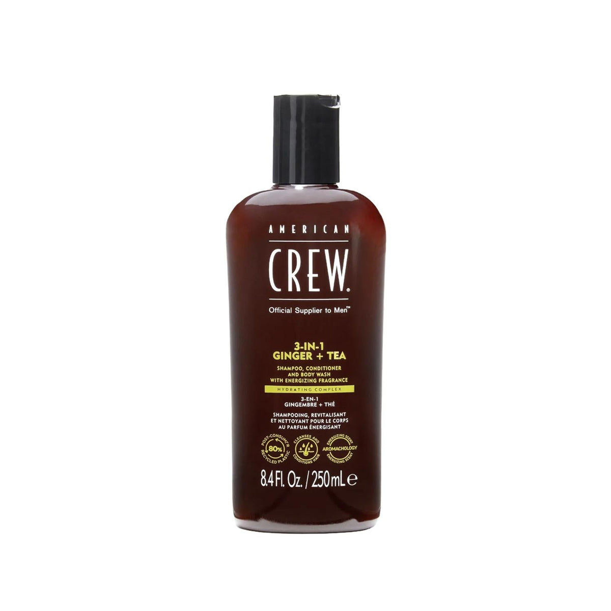 American Crew 3-in-1 Ginger Tea Energizing Shampoo 250 ml by Beauty Care Bag