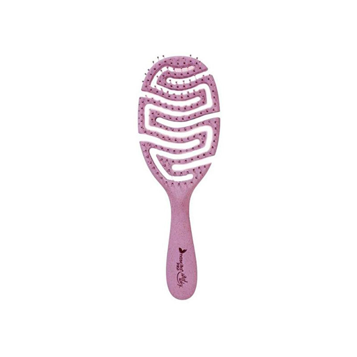Nascita 3D Flexi Hair Brush: Detangling, Anti-Frizz, Ergonomic Design for Smooth & Fast Styling by Beauty Care Bag