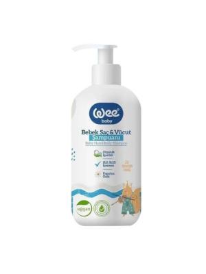 Wee Baby Hypoallergenic Baby Shampoo & Body Wash - Gentle, Natural, Organic Care for Sensitive Skin - 16.91 fl oz by Beauty Care Bag