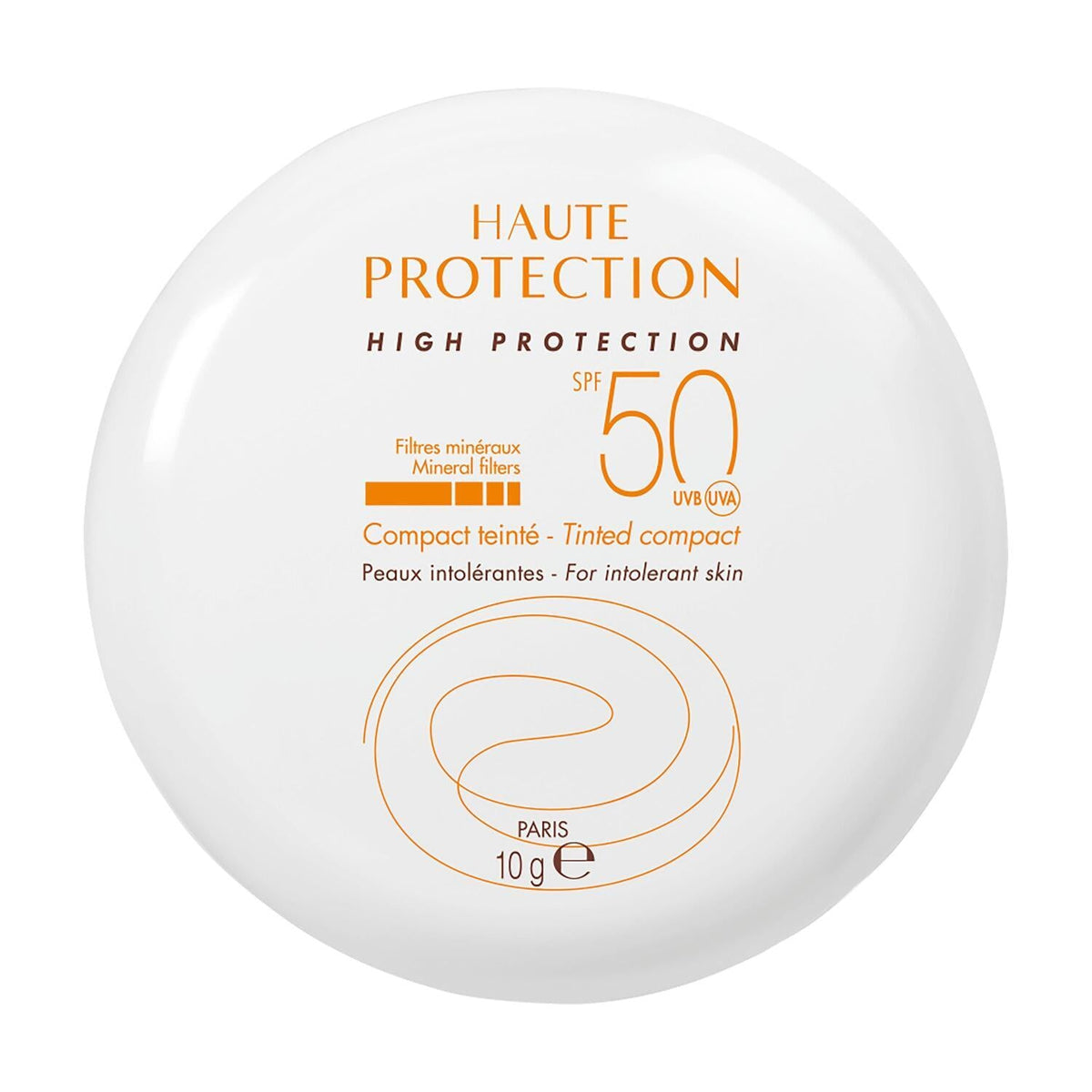 Avene mineral sunscreen compact cream foundation SPF 50