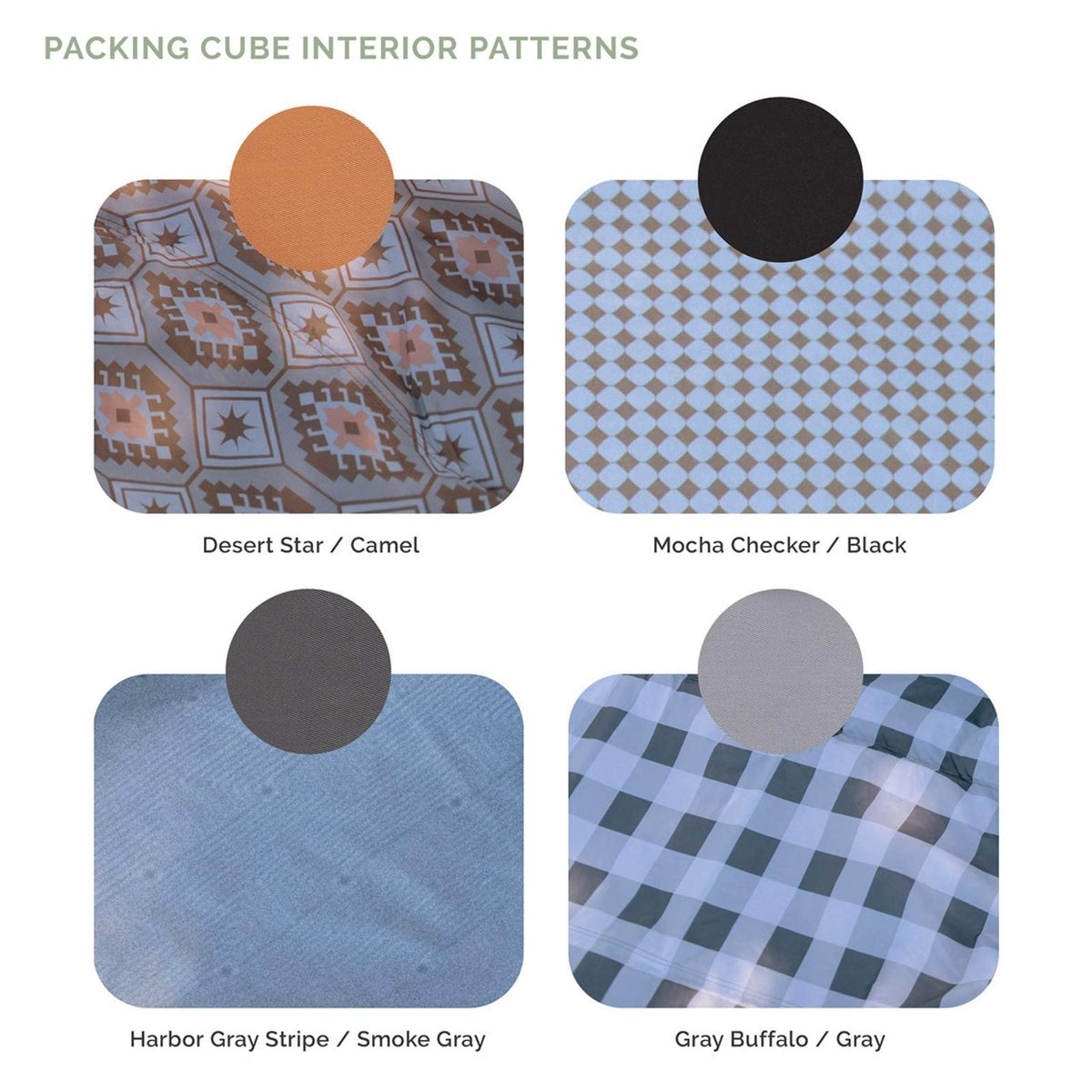Packing Cube Set by Parker Baby Co.