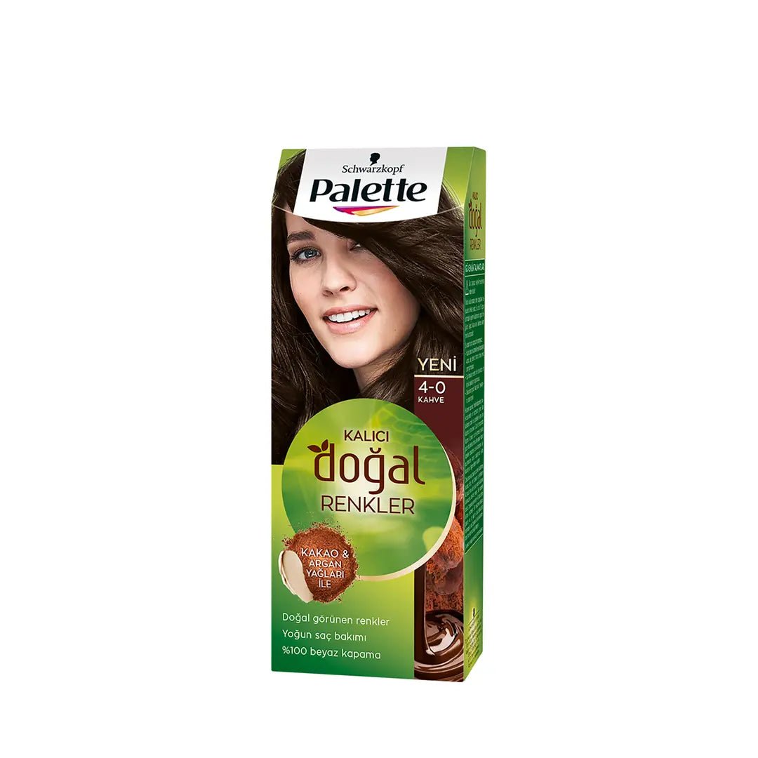 Palette Permanent Natural Colors 4-0 Brown Hair DyeHair CareTorqelo.com