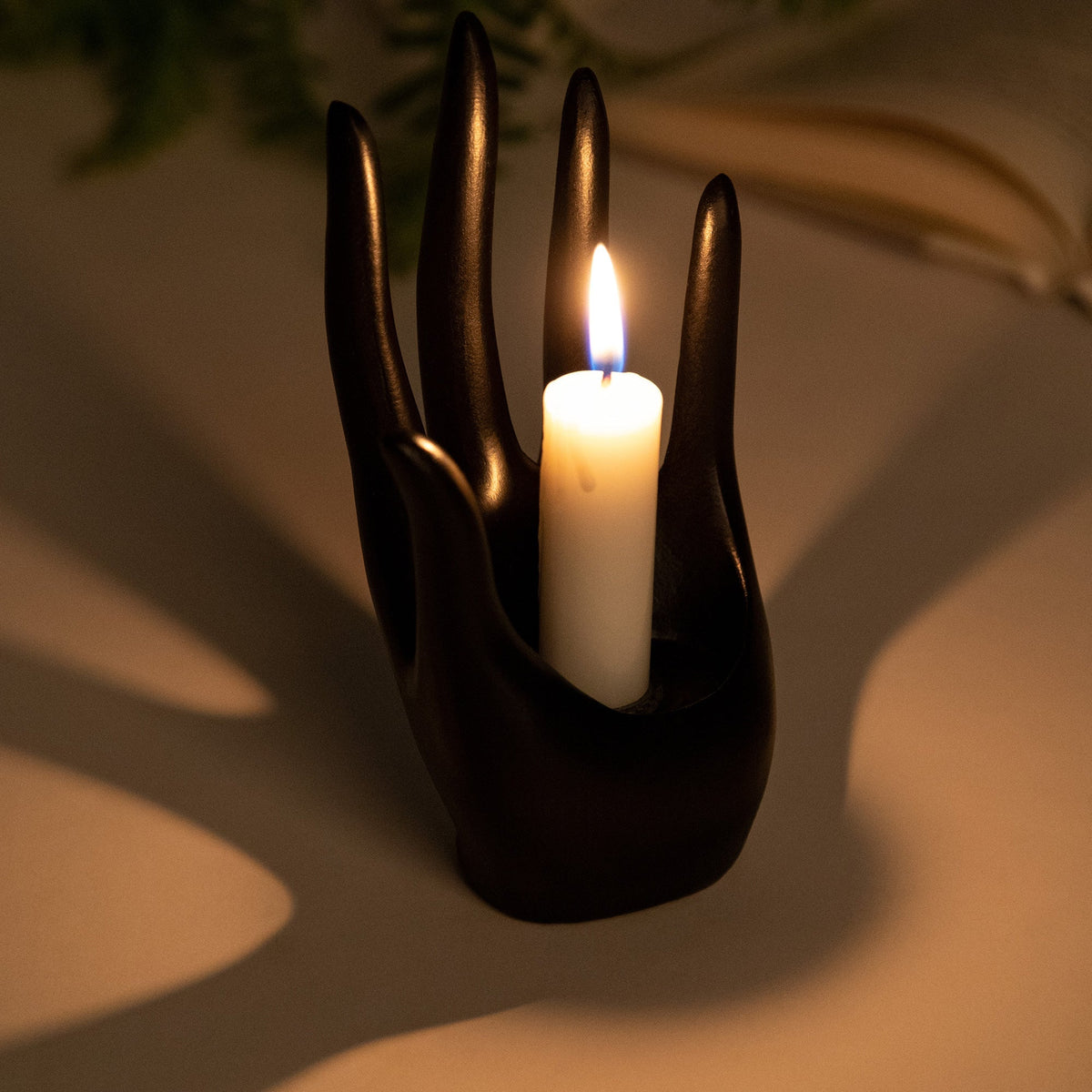 Palm Of Light Votive Candle HolderDecorative Home AccentTorqelo.com