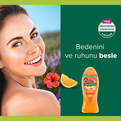 Palmolive Aroma Sensations Energizing Bath and Shower Gel with Amber Flower ExtractShower GelTorqelo.com