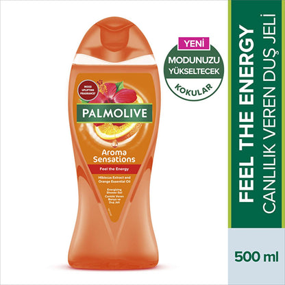 Palmolive Aroma Sensations Energizing Bath and Shower Gel with Amber Flower ExtractShower GelTorqelo.com